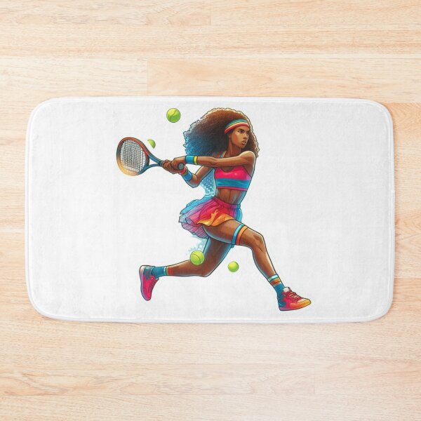 Item preview, female tennis player designed and sold by Lellenatavarez.