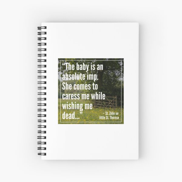 Item preview, St. Zelie Martin "Baby Imp" Inspirational Quote designed and sold by Sass of the Saints.