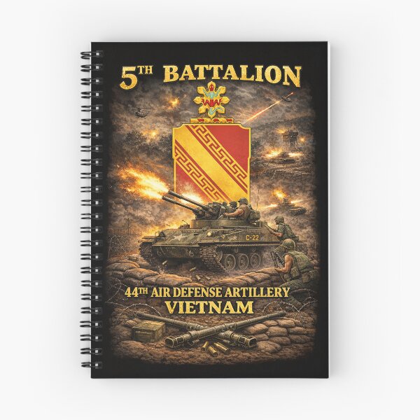 Item preview, 5th Bn, 44th Air Defense Artillery - Duster - Vietnam designed and sold by Military Insignia Products.