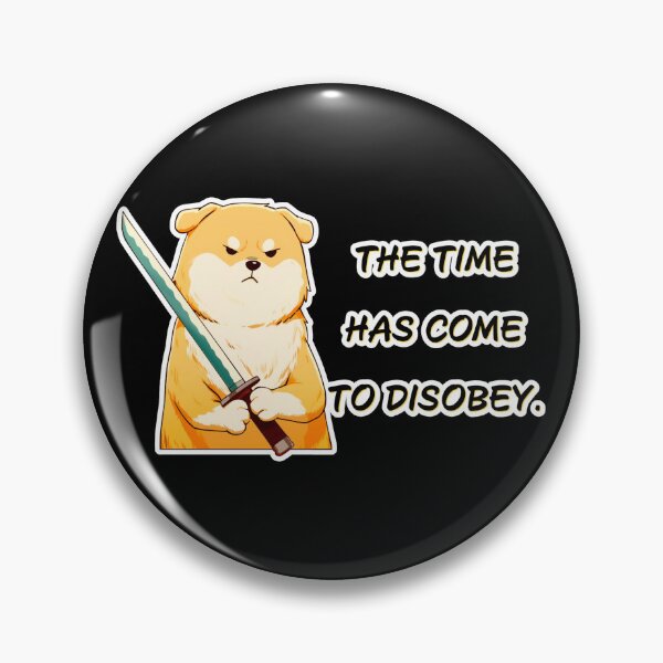 Item preview, Rooklin Diremarch - The time has come to disobey. designed and sold by Newdlebobs.
