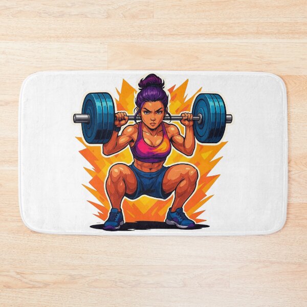 Item preview, female bodybuilder designed and sold by Lellenatavarez.