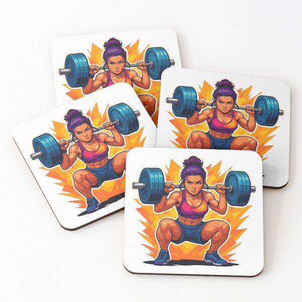 Item preview, female bodybuilder designed and sold by Lellenatavarez.