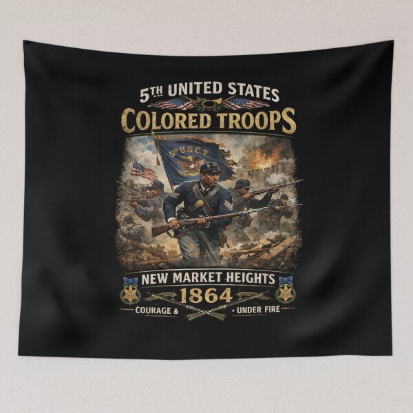 Item preview, 5th USCT at New Market Heights - Shirt - Front designed and sold by Military Insignia Products.