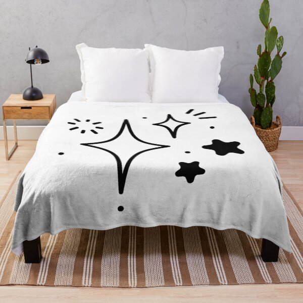 Item preview, Simple Magic Black and White Stars designed and sold by AnimaliaStar.