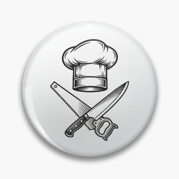 Item preview, Crosscut Chef Logo designed and sold by L'artisan du Mile End.
