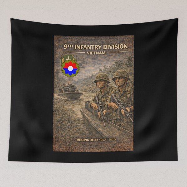 Item preview, 9th Infantry Division in Vietnam designed and sold by Military Insignia Products.