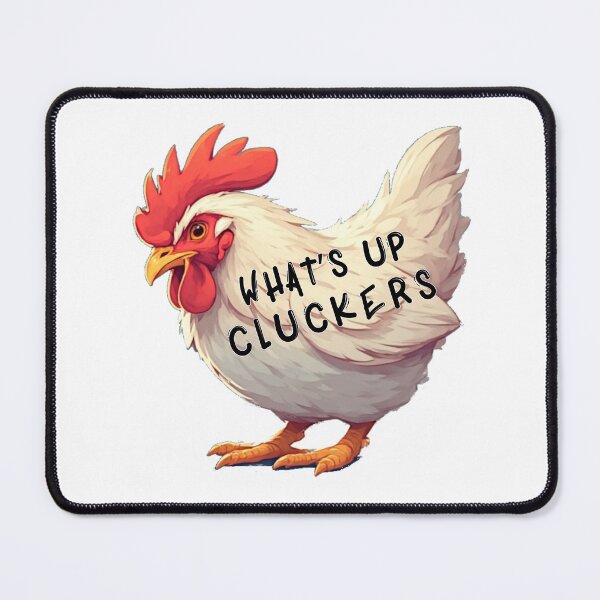 Item preview, Funny Chicken - What's Up Cluckers Rooster Design designed and sold by alizye.
