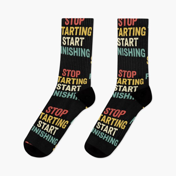 Item preview, stop starting, start finishing designed and sold by Markon22.