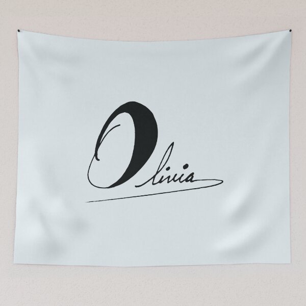 Item preview, Olivia - Elegant Minimalist Handwritten Name designed and sold by MadebySilva.