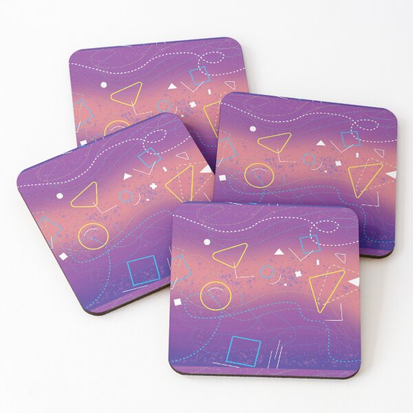 Item preview, Dynamic Abstract artwork, violet gradient background designed and sold by Mevissart.