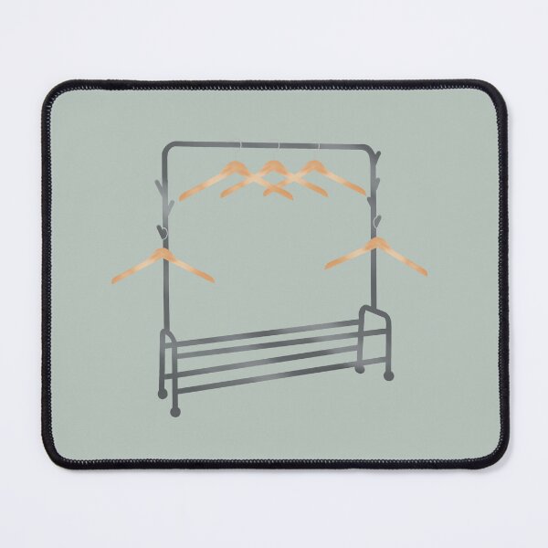 Item preview, Clothing Rack Hangers Closet Home Stickers Prints Posters Wall Art Magnet Home Coffee Cup Decoration TShirt Stationary Notebook Magnet Hat Kitchen Work School Office Redbubble Shop designed and sold by Saritas Boutique Shop.