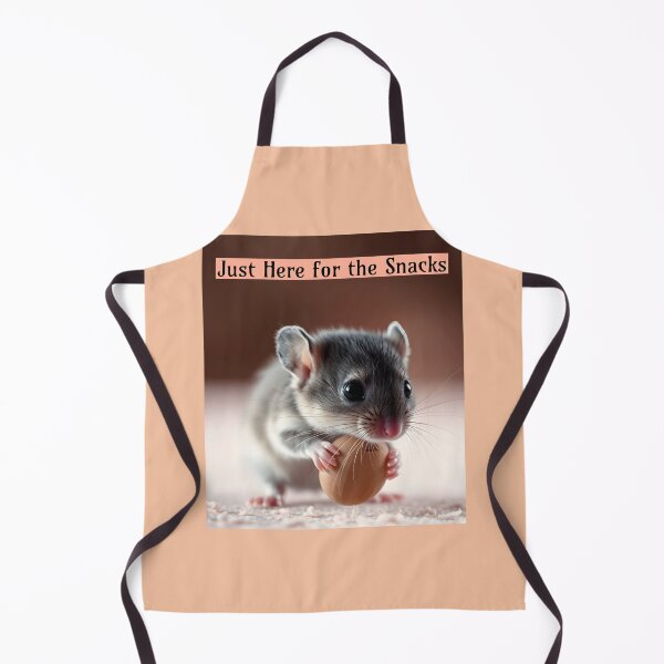 Item preview, Just Here for the Snacks Pet Mouse designed and sold by Sachie's Studio.