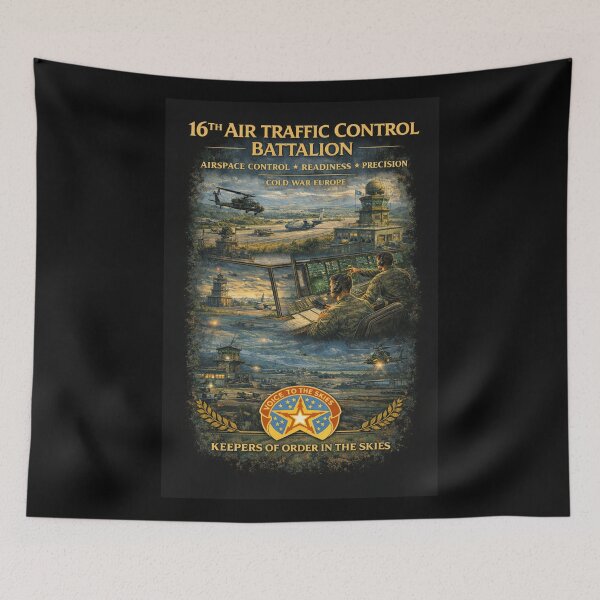 Item preview, 16th Air Traffic Control Battalion designed and sold by Military Insignia Products.