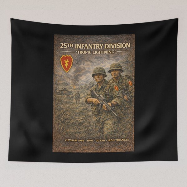 Item preview, 25th Infantry Division - Tropic Lightning designed and sold by Military Insignia Products.
