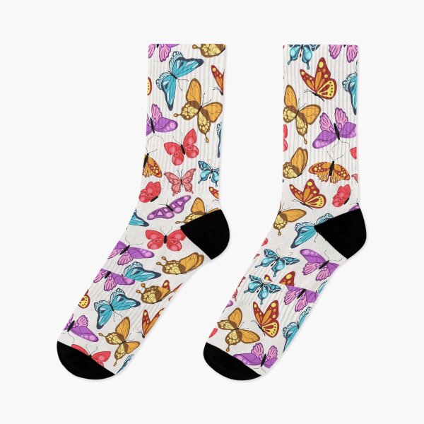 Item preview, butterflies of various colors designed and sold by Lellenatavarez.