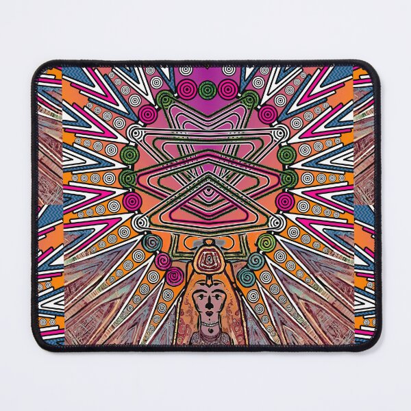 Item preview,  Abstract artwork, Futuristic idol head, ornement esoteric designed and sold by Mevissart.