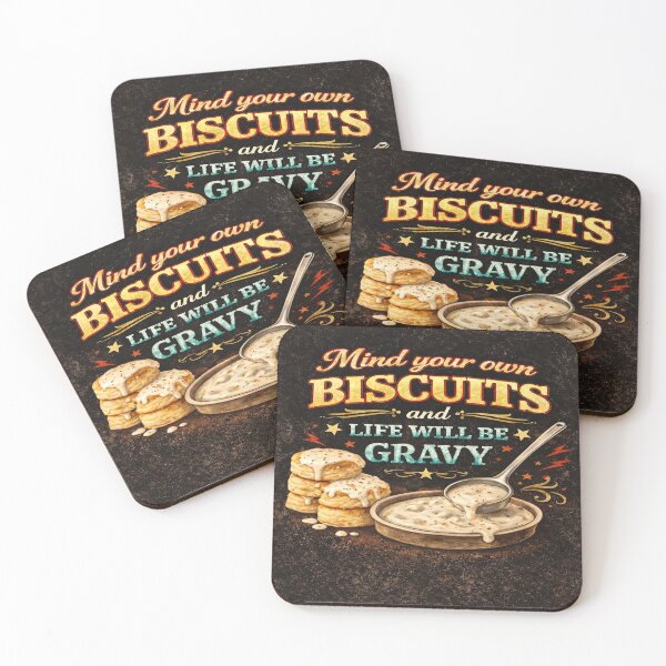 Item preview, Mind your own Biscuits and Life will be Gravy  designed and sold by MsSteph92.