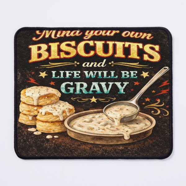 Item preview, Mind your own Biscuits and Life will be Gravy designed and sold by MsSteph92.