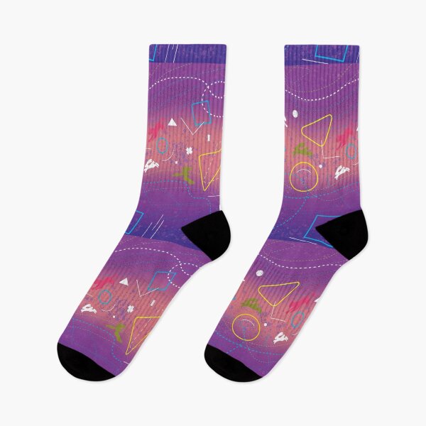 Item preview,  Dynamic Abstract artwork with animal silhouettes, violet gradient background designed and sold by Mevissart.