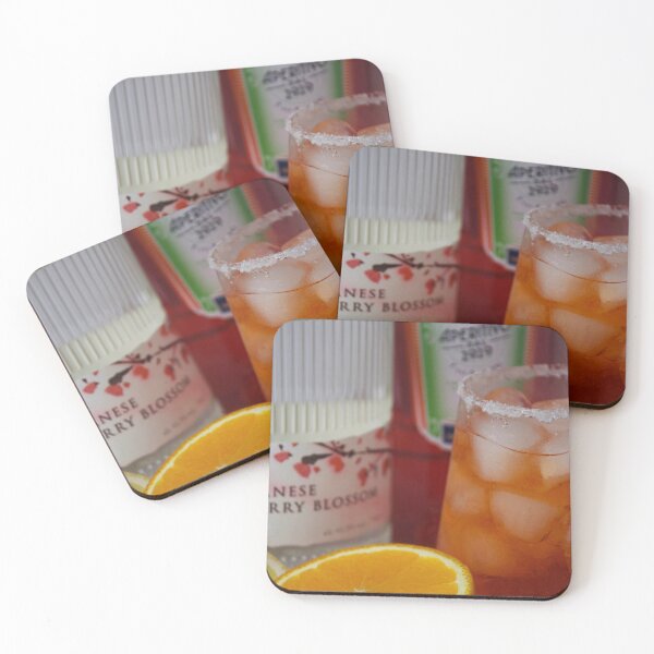 Item preview, Orange cocktail scene designed and sold by lilyrosejessicaarts.