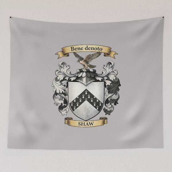 Item preview, The Shaw Family Coat of Arms designed and sold by BagTown Clans.