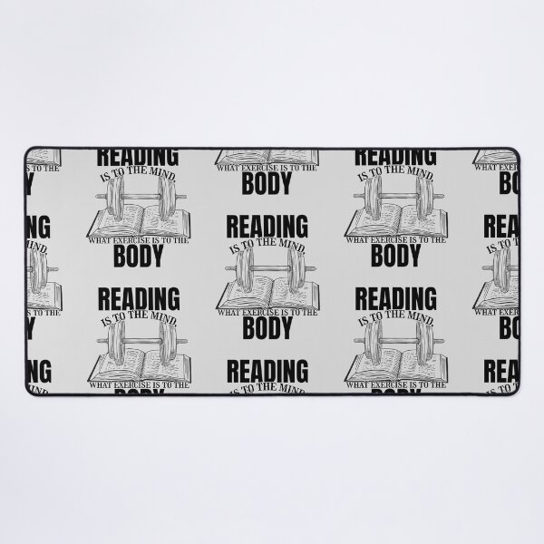 Item preview, Reading is to the Mind what Exercise is to the Body designed and sold by Teacher-Toast.