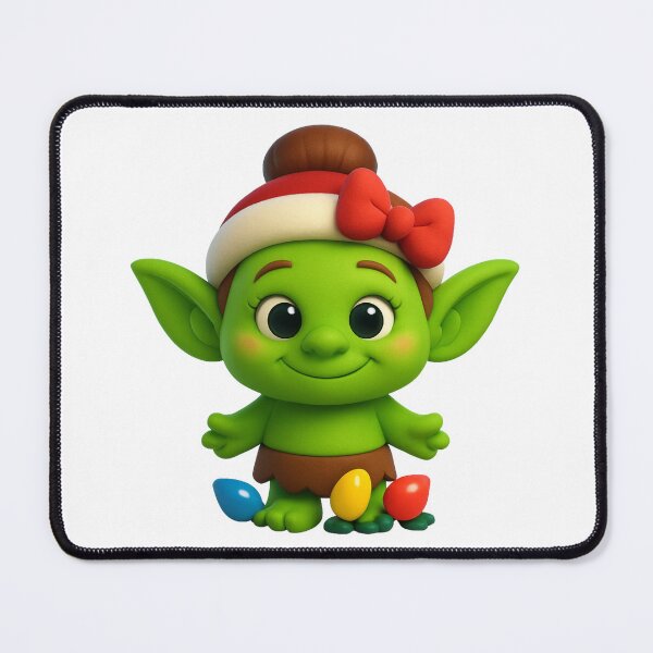 Item preview, Christmas Troll Girl designed and sold by Sillytoe.