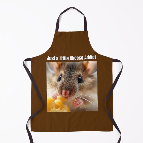 Item preview, Just a Little Cheese Addict Pet Mouse designed and sold by Sachie's Studio.