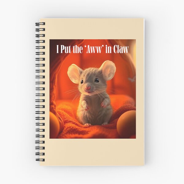 Item preview, I Put the "Aww" in Claw Pet Mouse designed and sold by Sachie's Studio.