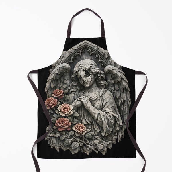 Item preview, Weeping Stone Angel With Roses designed and sold by Mouraludia.