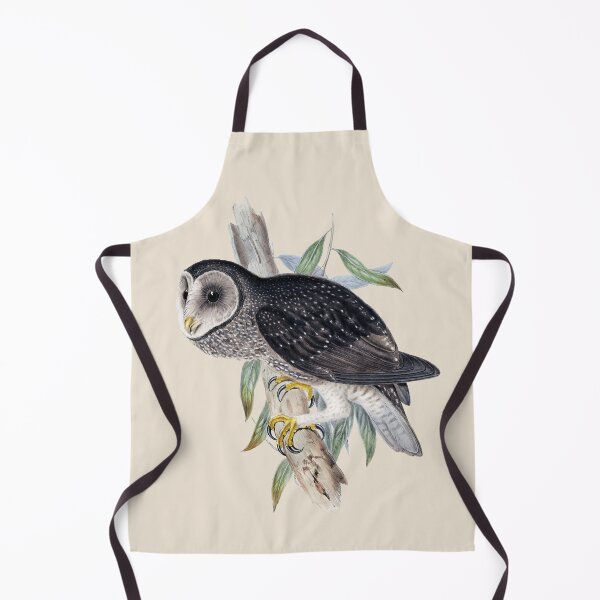 Item preview, Sooty Owl (Tyto tenebricosa) - Vintage Bird Illustration - John Gould (1840s) designed and sold by karwilberevivalcollection.