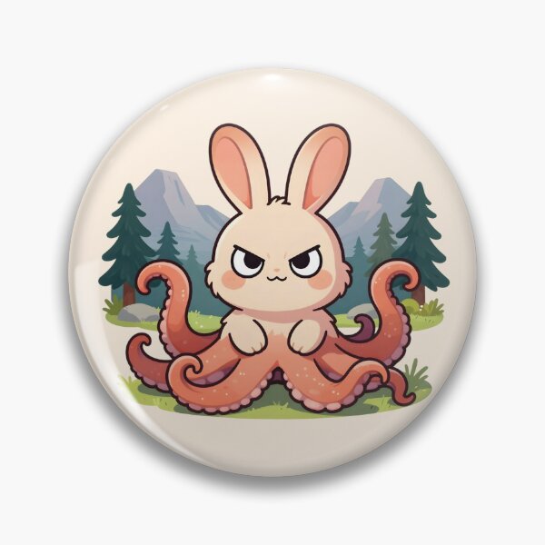 Item preview, Colorado Rabbit with Tentacles designed and sold by chillaxcats.