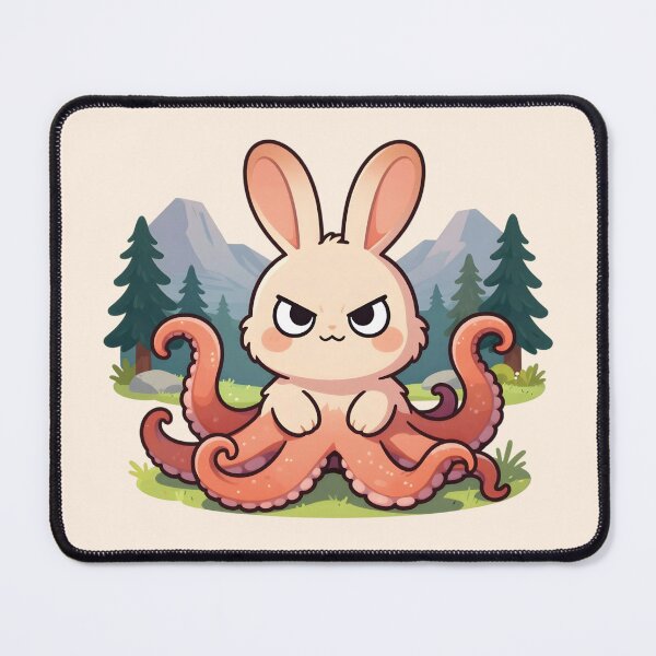 Item preview, Colorado Rabbit with Tentacles designed and sold by chillaxcats.