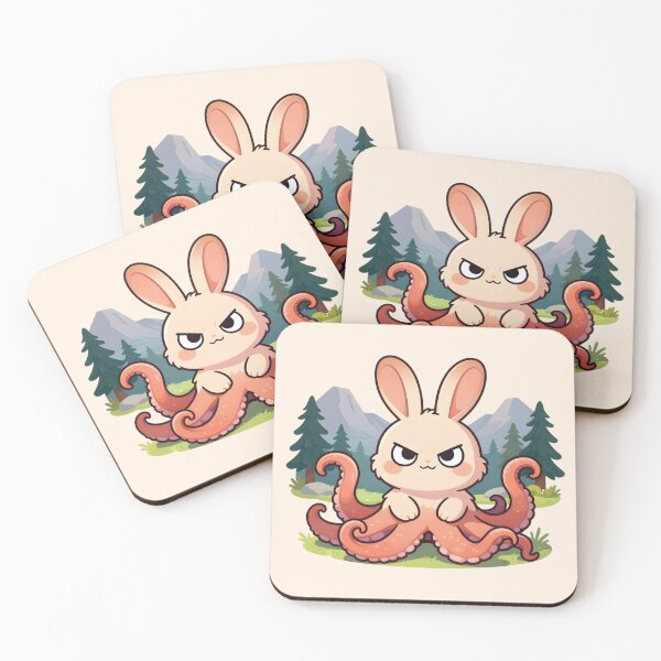 Item preview, Colorado Rabbit with Tentacles designed and sold by chillaxcats.