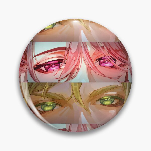 Item preview, Obey me Satan asmo eyes designed and sold by Zouzoru.