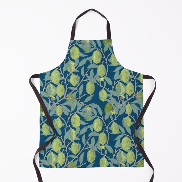 Item preview, Lemons & Leaves Repeat Pattern designed and sold by KateVanFloofno1.