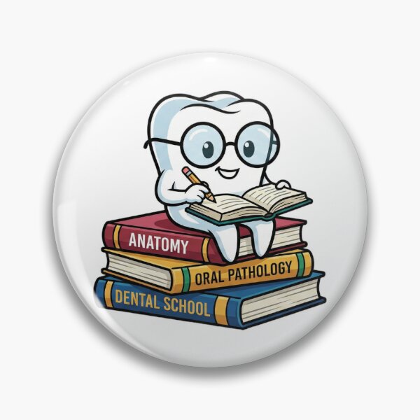 Item preview, ​Future Dentist - Cute Tooth Student Studying with Books designed and sold by DrToothStudio.