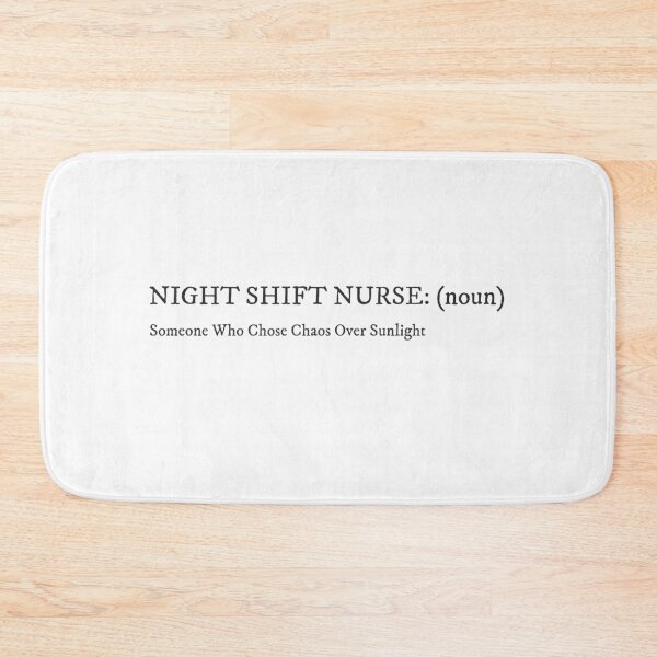 Item preview, Night Shift Nurse - Chose Chaos Over Sunlight Funny Nursing designed and sold by CreationsAA.