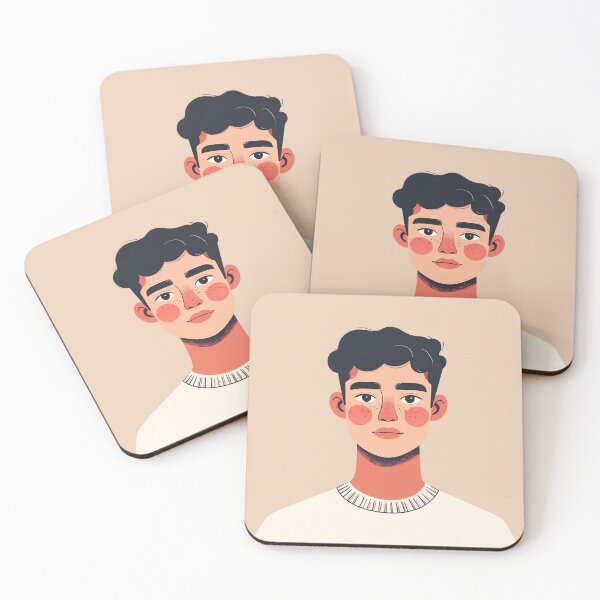 Item preview, Noah – Soft Kids Portrait Illustration designed and sold by yara.lahdo.
