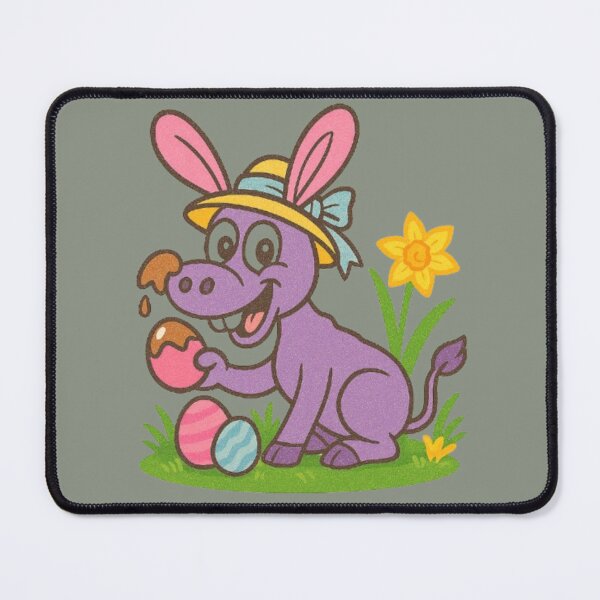 Item preview, vintage Easter Donkey – Cute funny Spring Animal Illustration designed and sold by Youpiworld.
