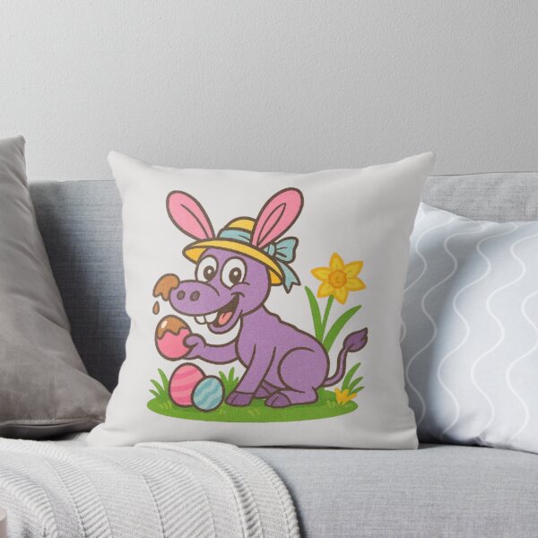 Item preview, vintage Easter Donkey – Cute funny Spring Animal Illustration designed and sold by Youpiworld.