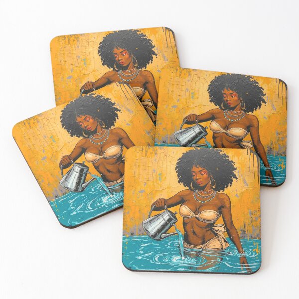 Item preview, Afro-Centric Water Bearer designed and sold by shaang.