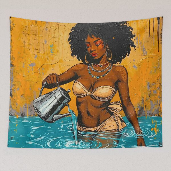 Item preview, Afro-Centric Water Bearer designed and sold by shaang.
