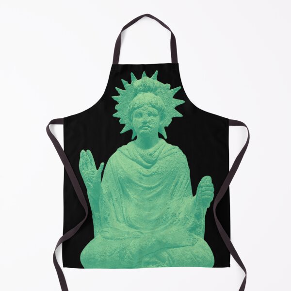 Item preview, Vibrant Sakyamuni Buddha Of Gandhara (Pakistan) on Black designed and sold by AnimaliaStar.