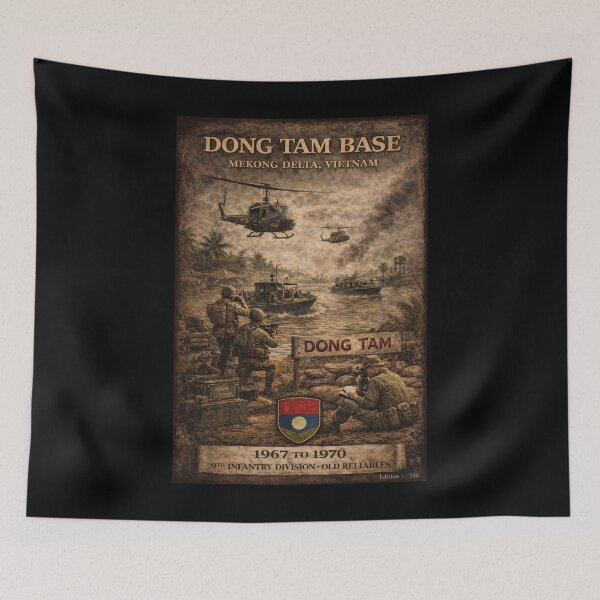 Item preview, Dong Tam Base, Mekong Delta 1967-70 designed and sold by Military Insignia Products.