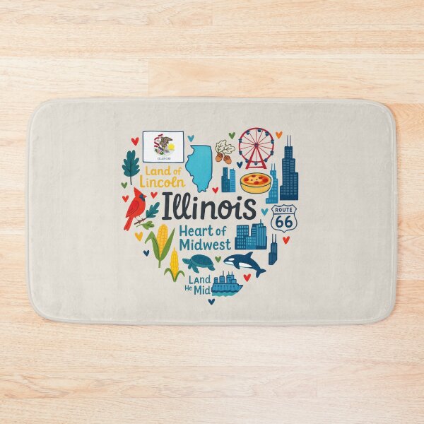 Item preview, Illinois  designed and sold by FAFOart.