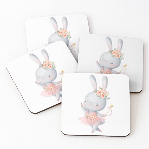 Item preview, Whimsical Ballet Bunny Princess designed and sold by CookieandShadow.