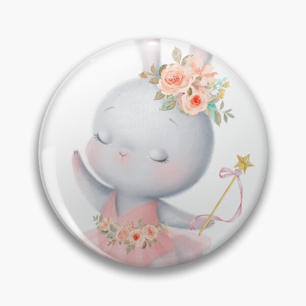 Item preview, Whimsical Ballet Bunny Princess designed and sold by CookieandShadow.