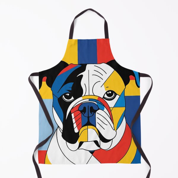 Item preview, Retrato divertido del Bulldog Bauhaus designed and sold by hotprint.