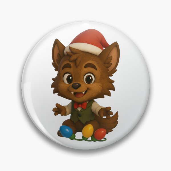 Item preview, Christmas Werewolf Boy designed and sold by Sillytoe.